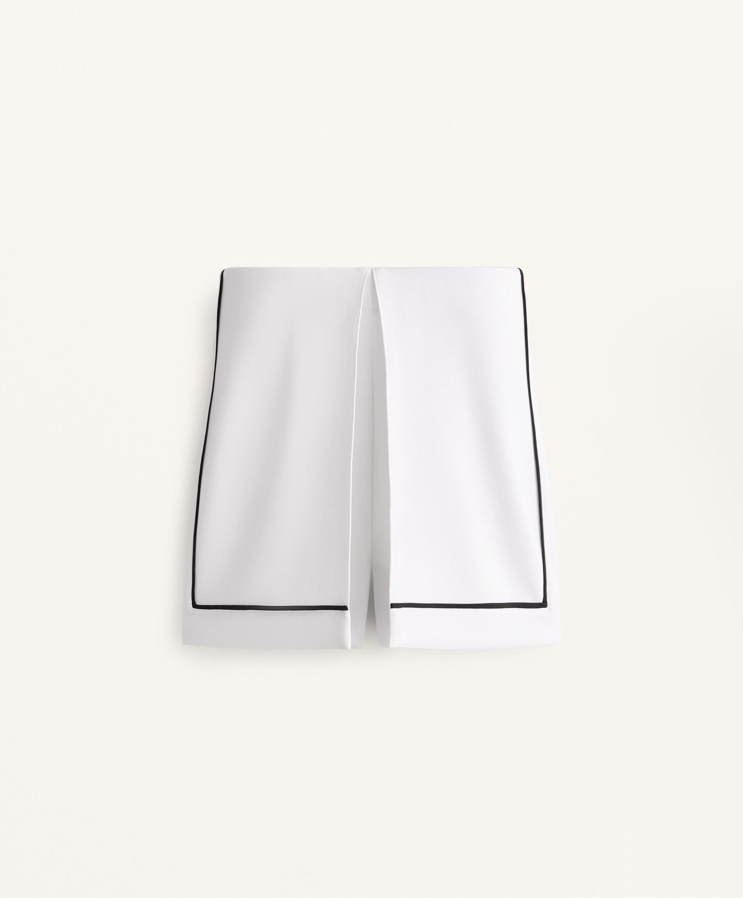 Piping culottes with soft-touch modal