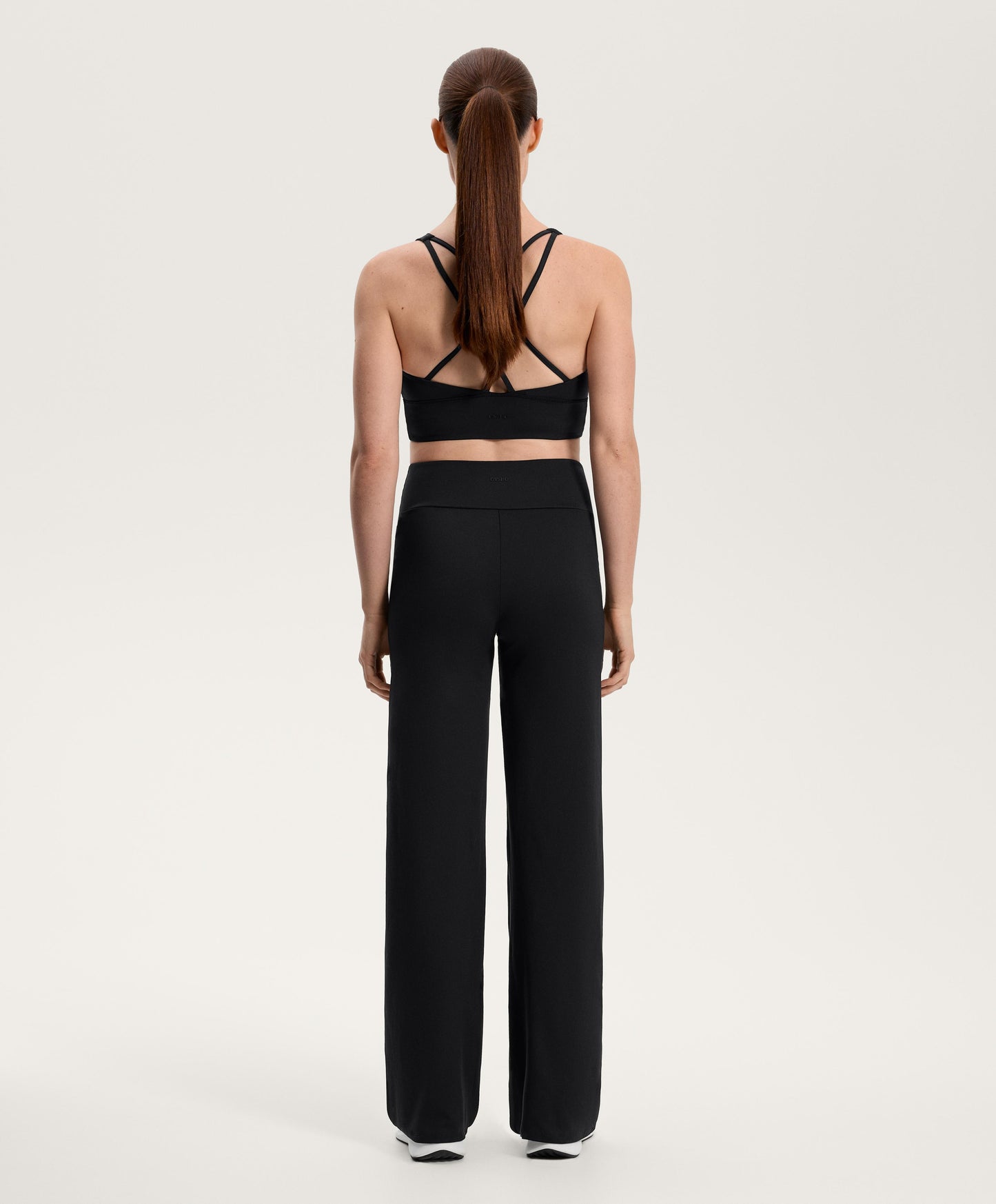 Comfortlux high-rise straight leg trousers