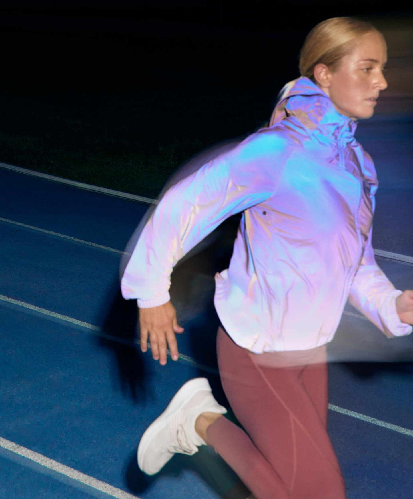 Lightweight reflective water-repellent jacket