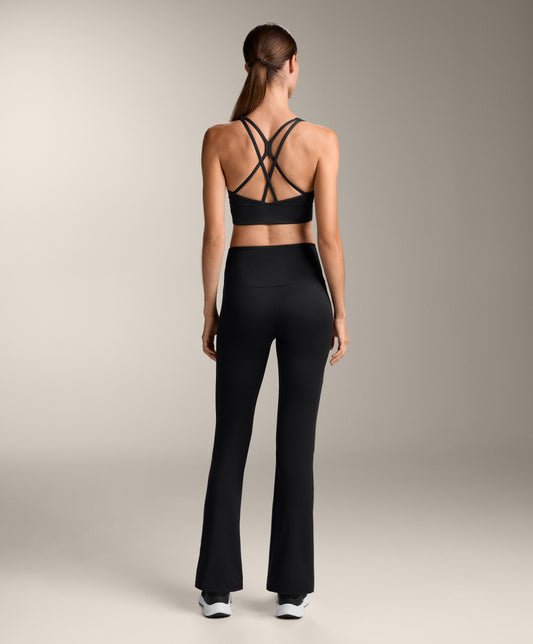 Super high rise Comfortlux flare trousers
