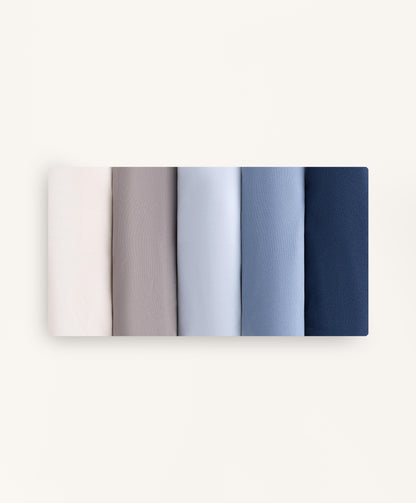 5 polyamide blend invisible Brazilian briefs