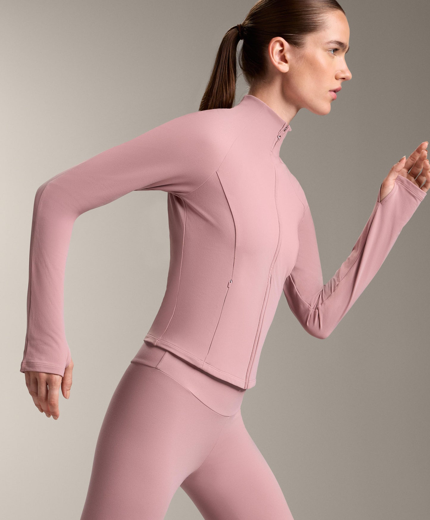Light warm technical jacket