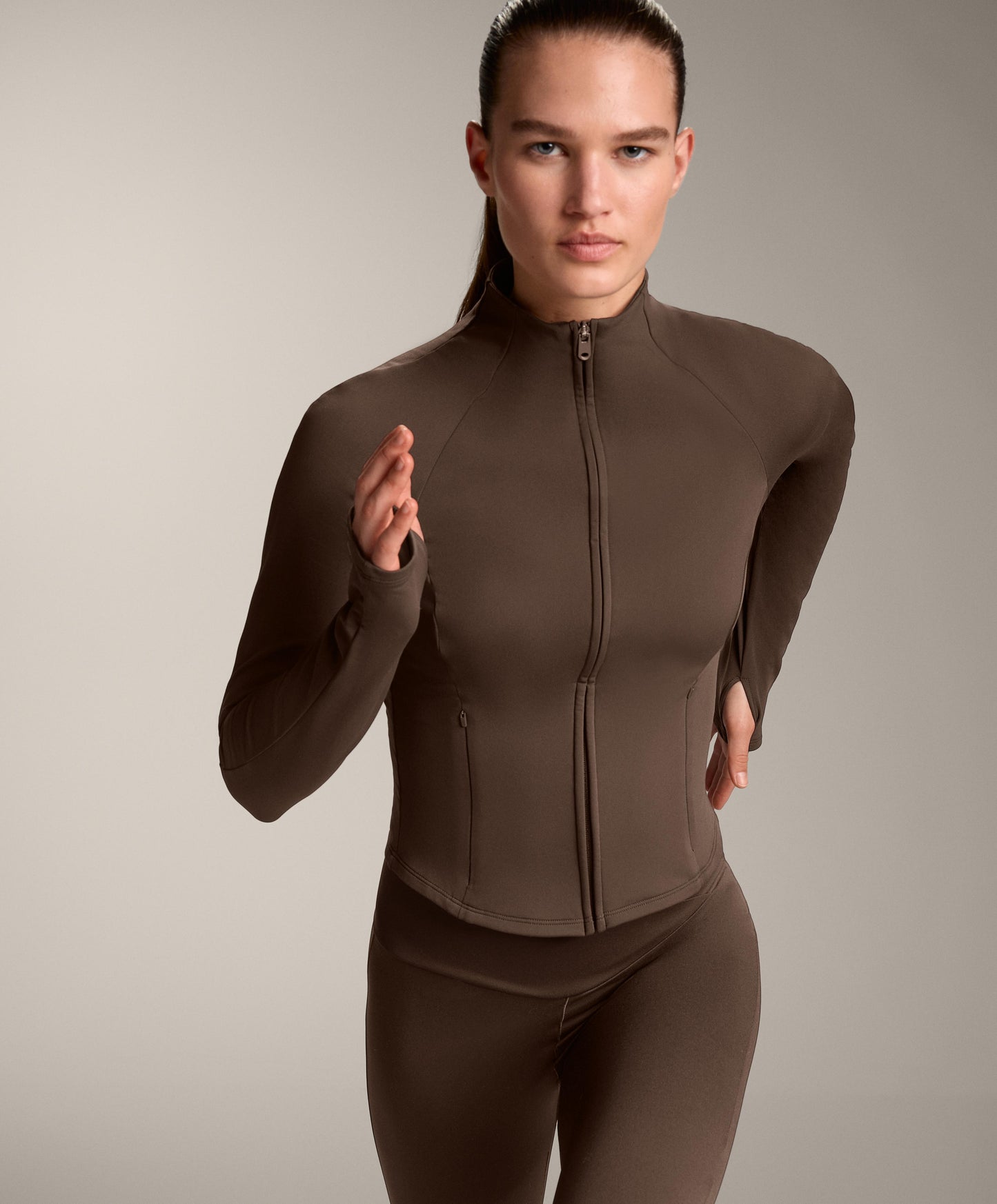 Light warm technical jacket