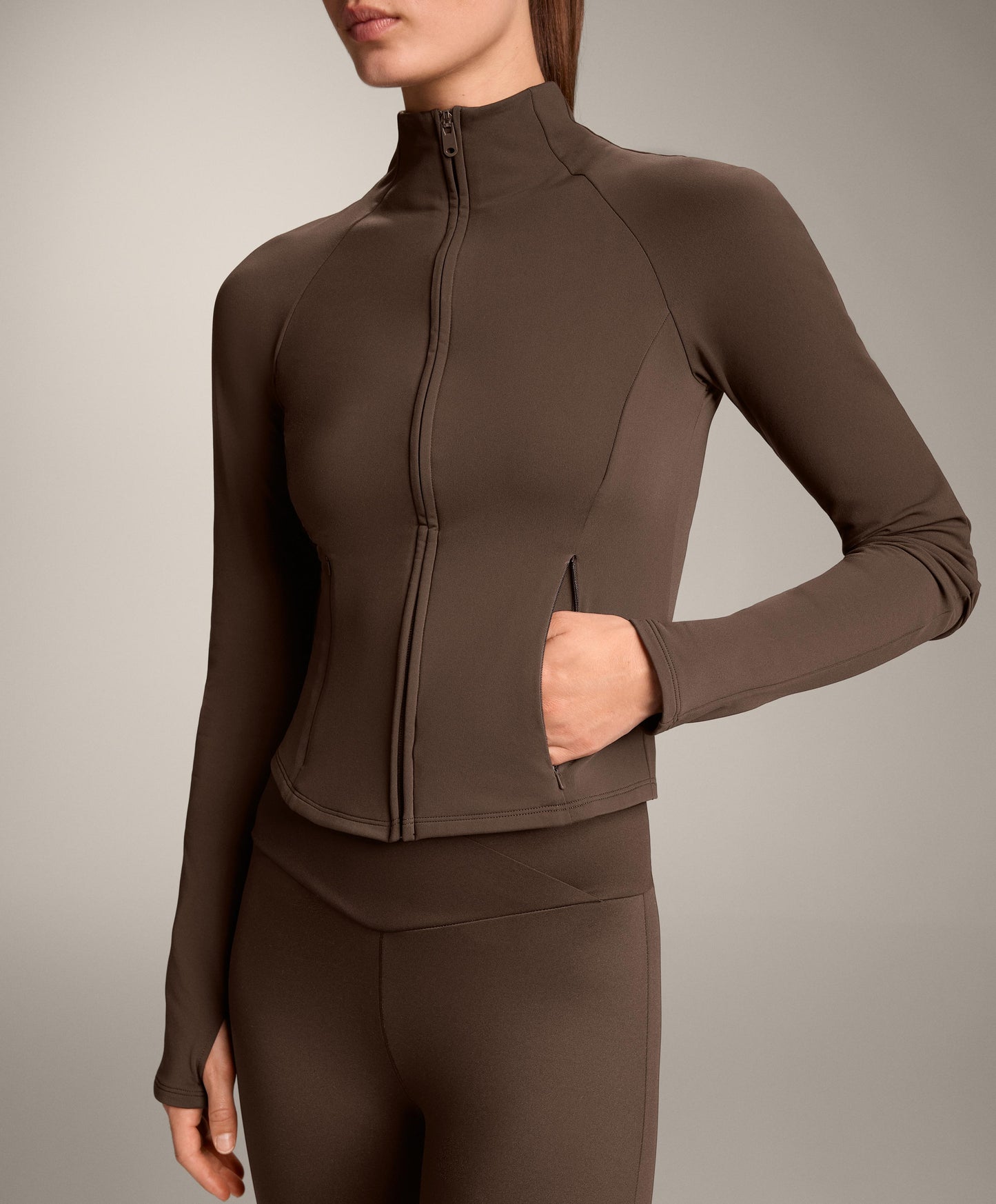Light warm technical jacket