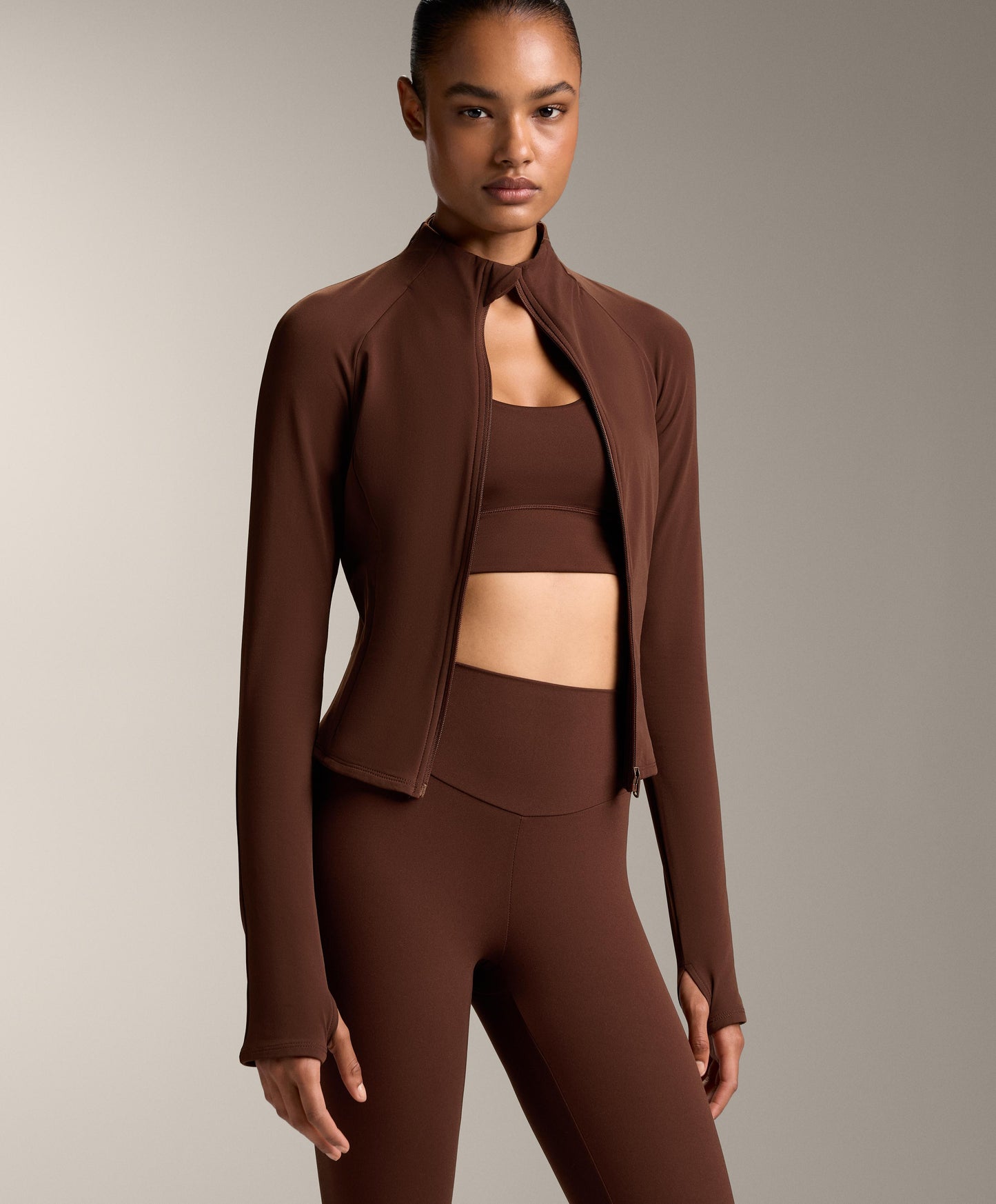 Light warm technical jacket