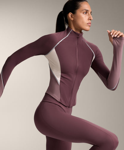 Light warm reflective technical jacket