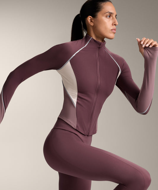 Light warm reflective technical jacket