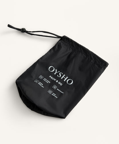Lightweight packable 100% down water-repellent jacket