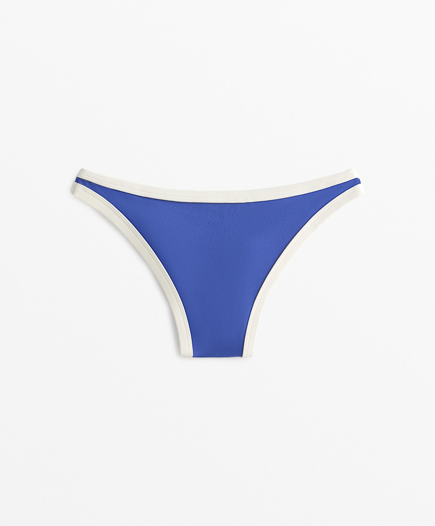 Bikini Medium Bottoms Contrast Trim U-Cut