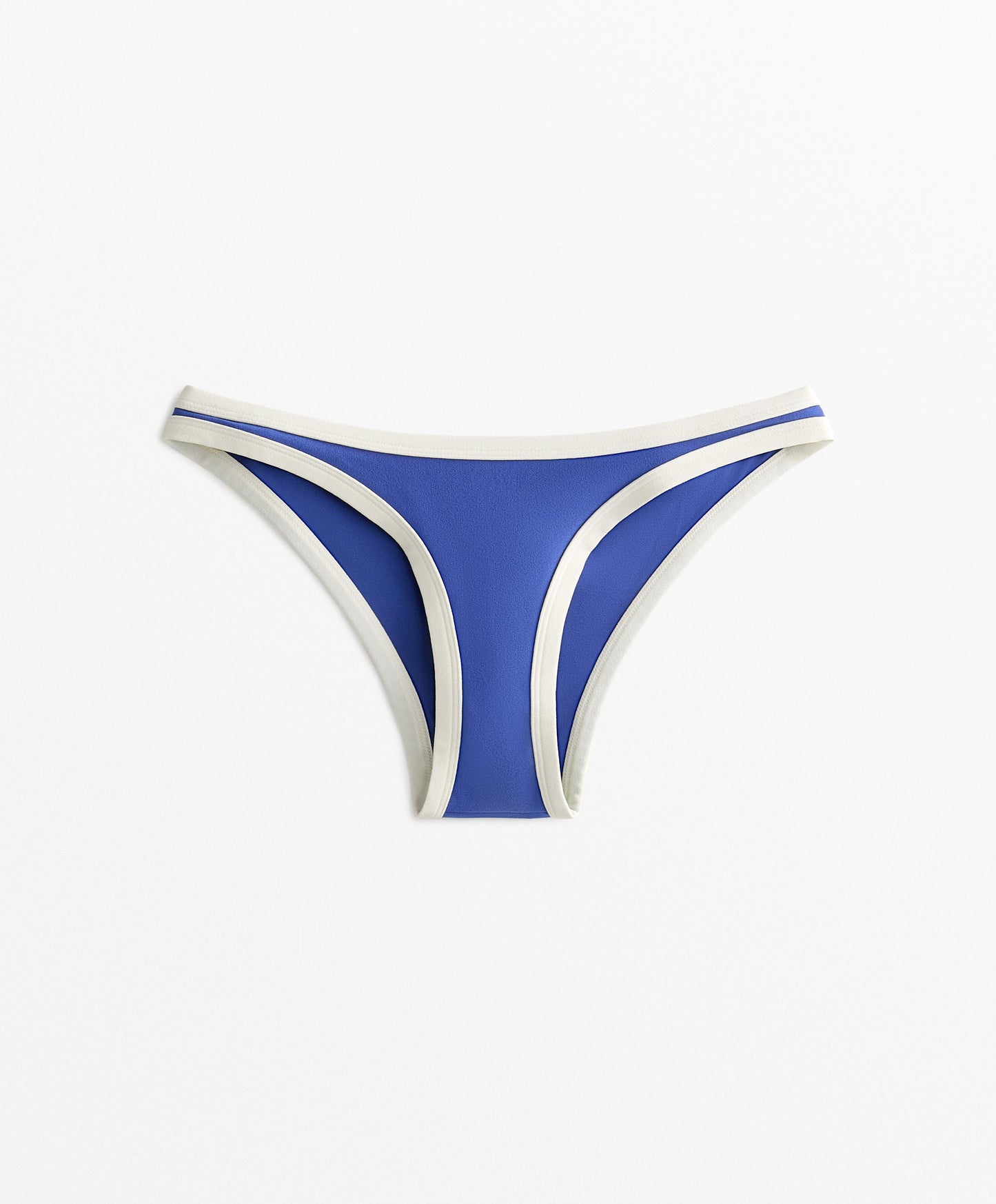 Bikini Medium Bottoms Contrast Trim U-Cut