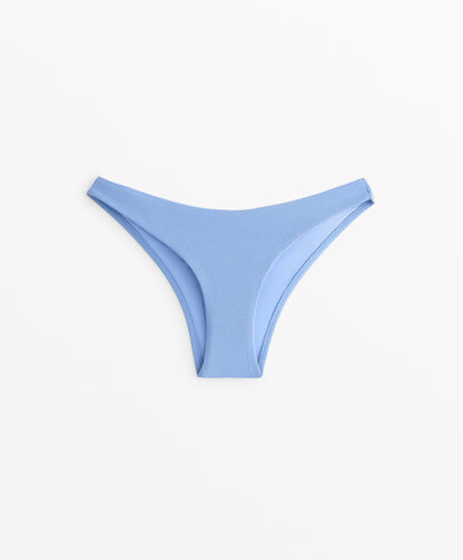 U-Cut Piqu¨¦ Medium Bikini Bottoms