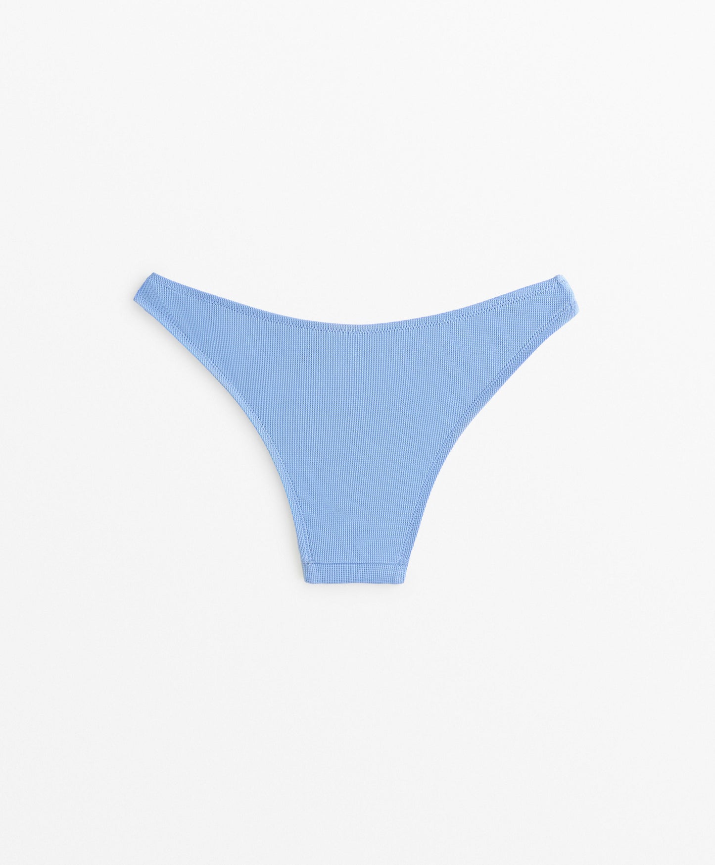 U-Cut Piqu¨¦ Medium Bikini Bottoms