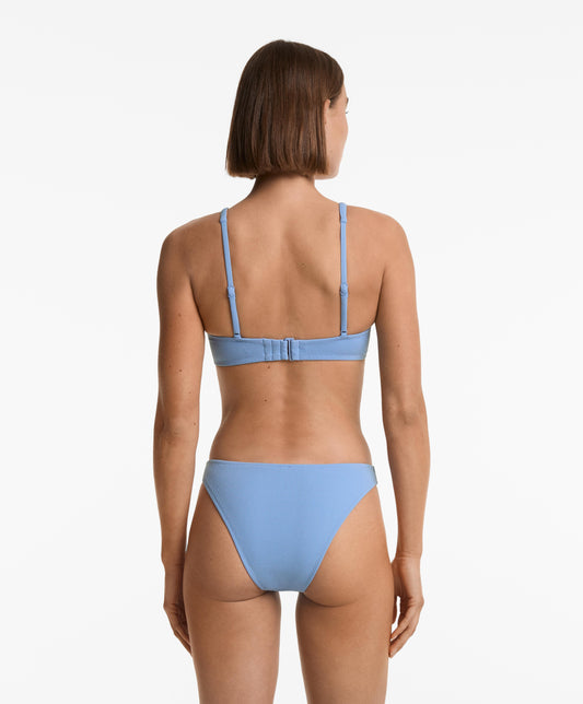 U-Cut Piqu¨¦ Medium Bikini Bottoms