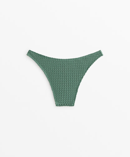 U-Cut Medium Bikini Briefs in Bubble Crochet