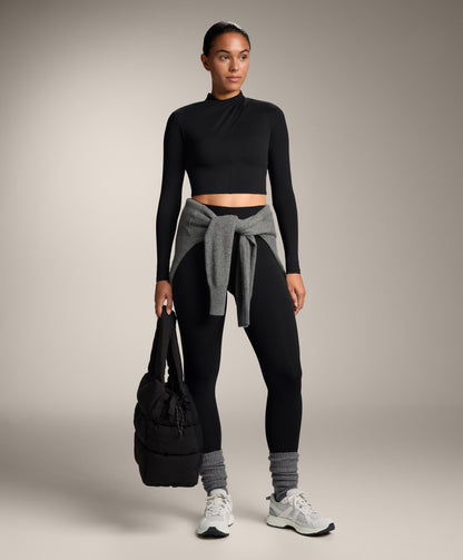 Comfortlux draped neckline T-shirt