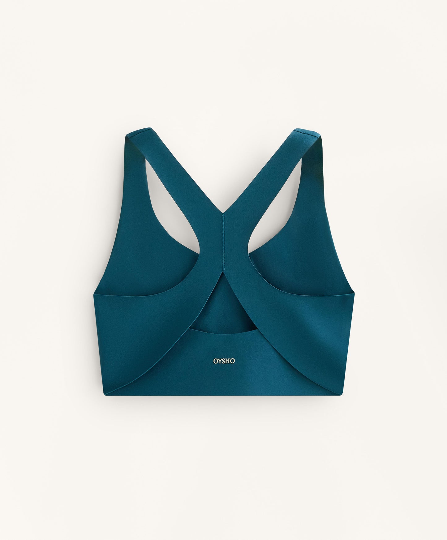 Compressive medium-support bra with cups