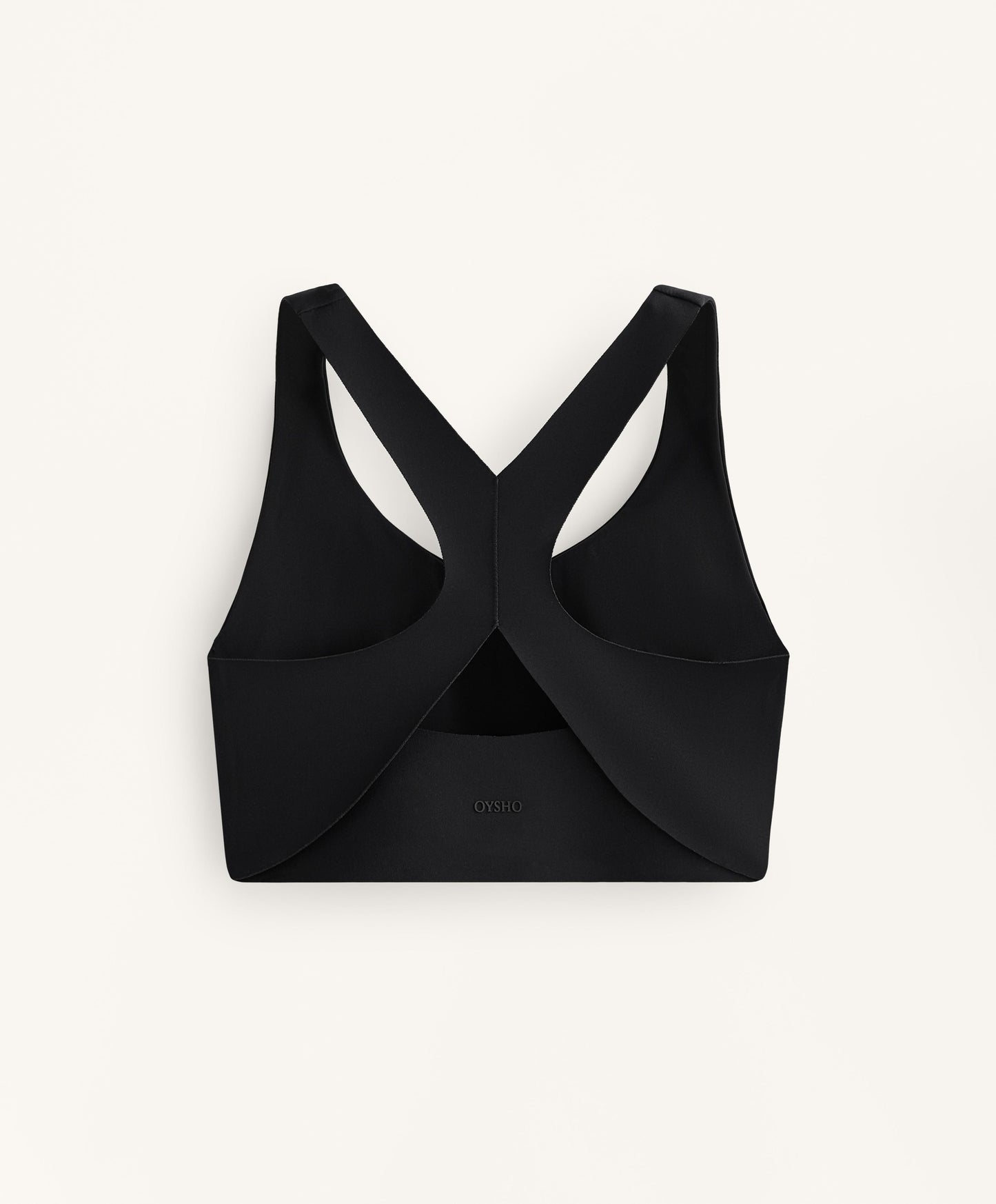 Compressive medium-support bra with cups