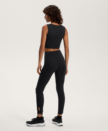 Asymmetrical twist Comfortlux tank top