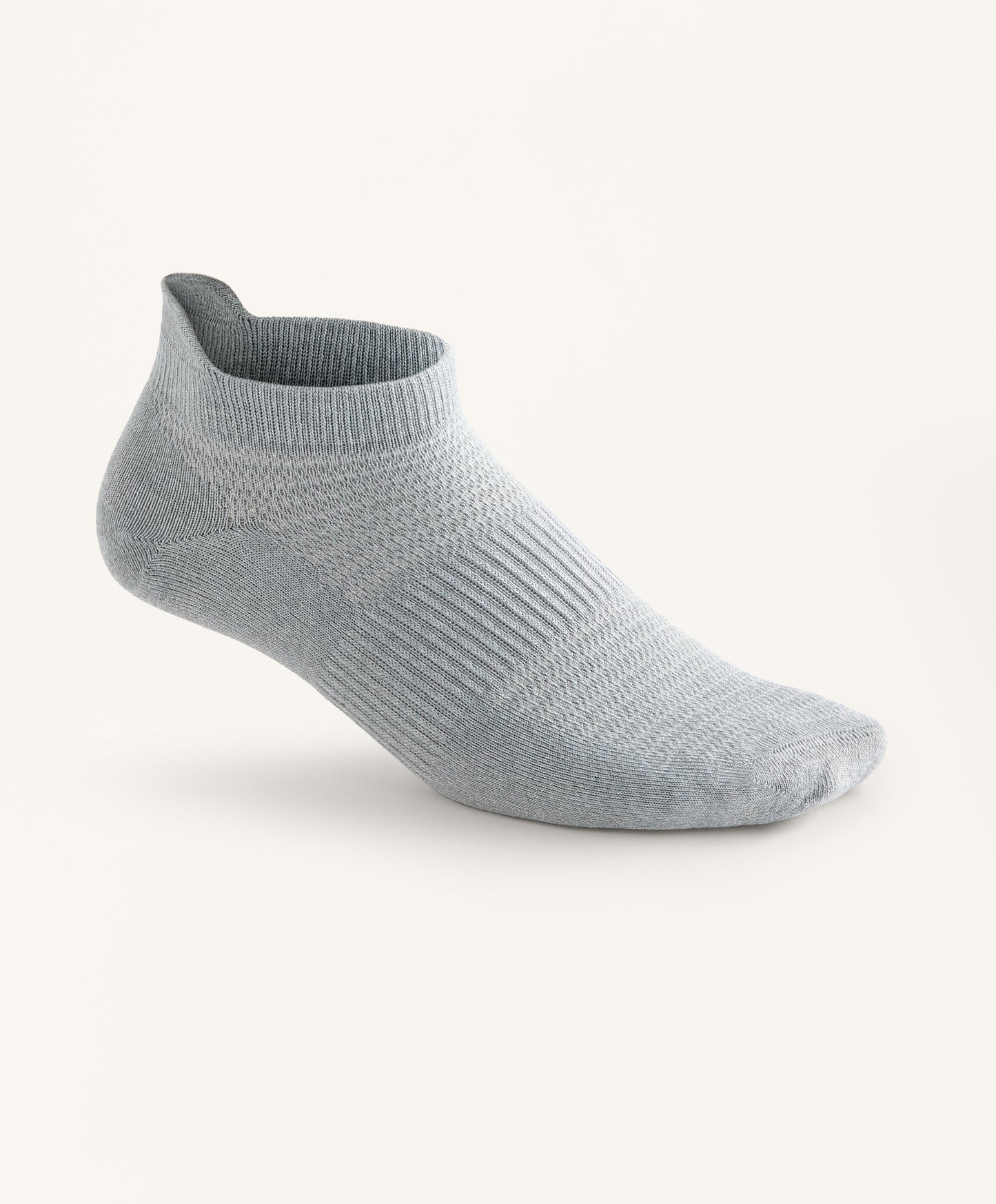 3 pairs of polyamide blend sneaker socks with heel tab
