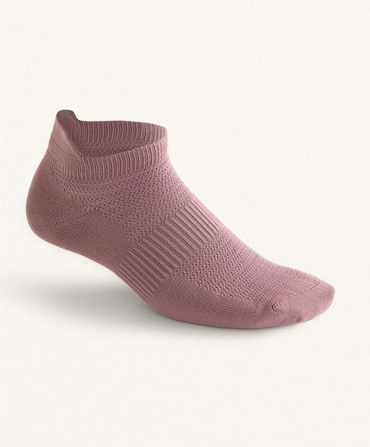 3 pairs of polyamide blend sneaker socks with heel tab
