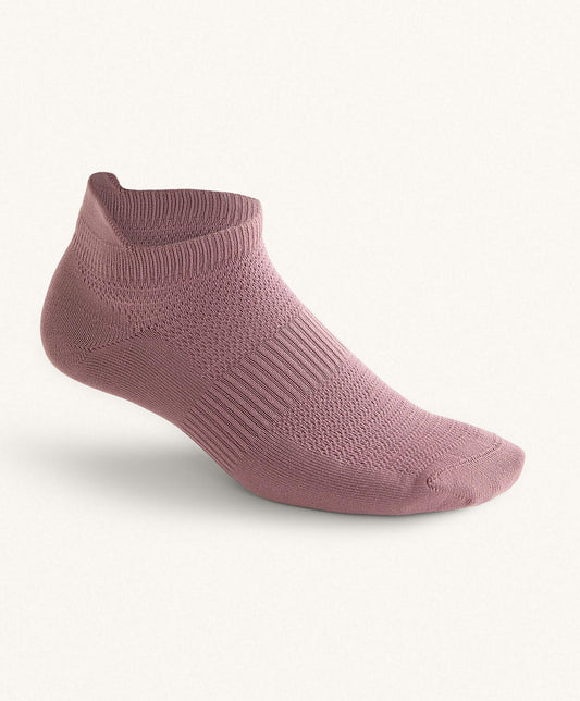 3 pairs of polyamide blend sneaker socks with heel tab