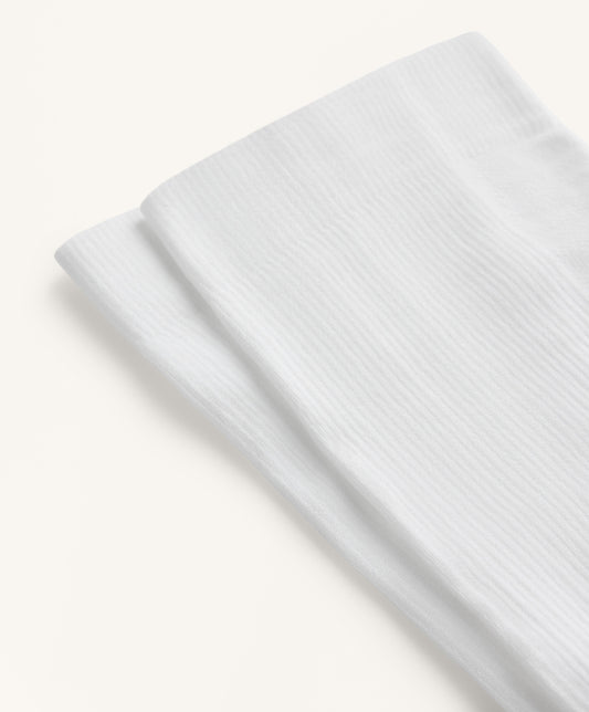 Long polyamide blend sports socks