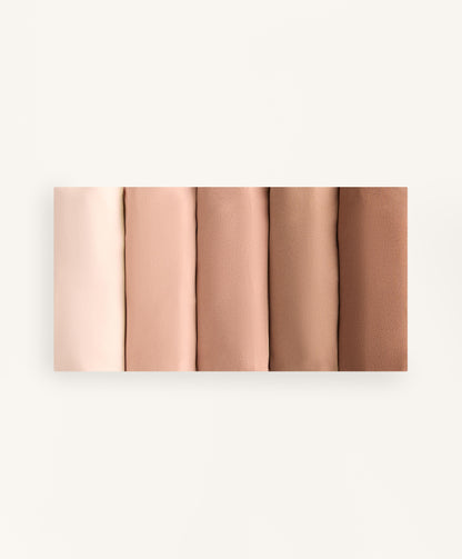 5 PANTONE polyamide blend invisible Brazilian briefs