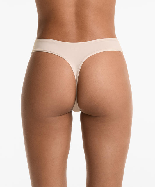 3 soft stretch thongs