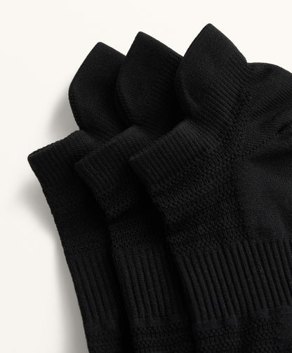 3 pairs of sports tab polyamide blend sneaker socks