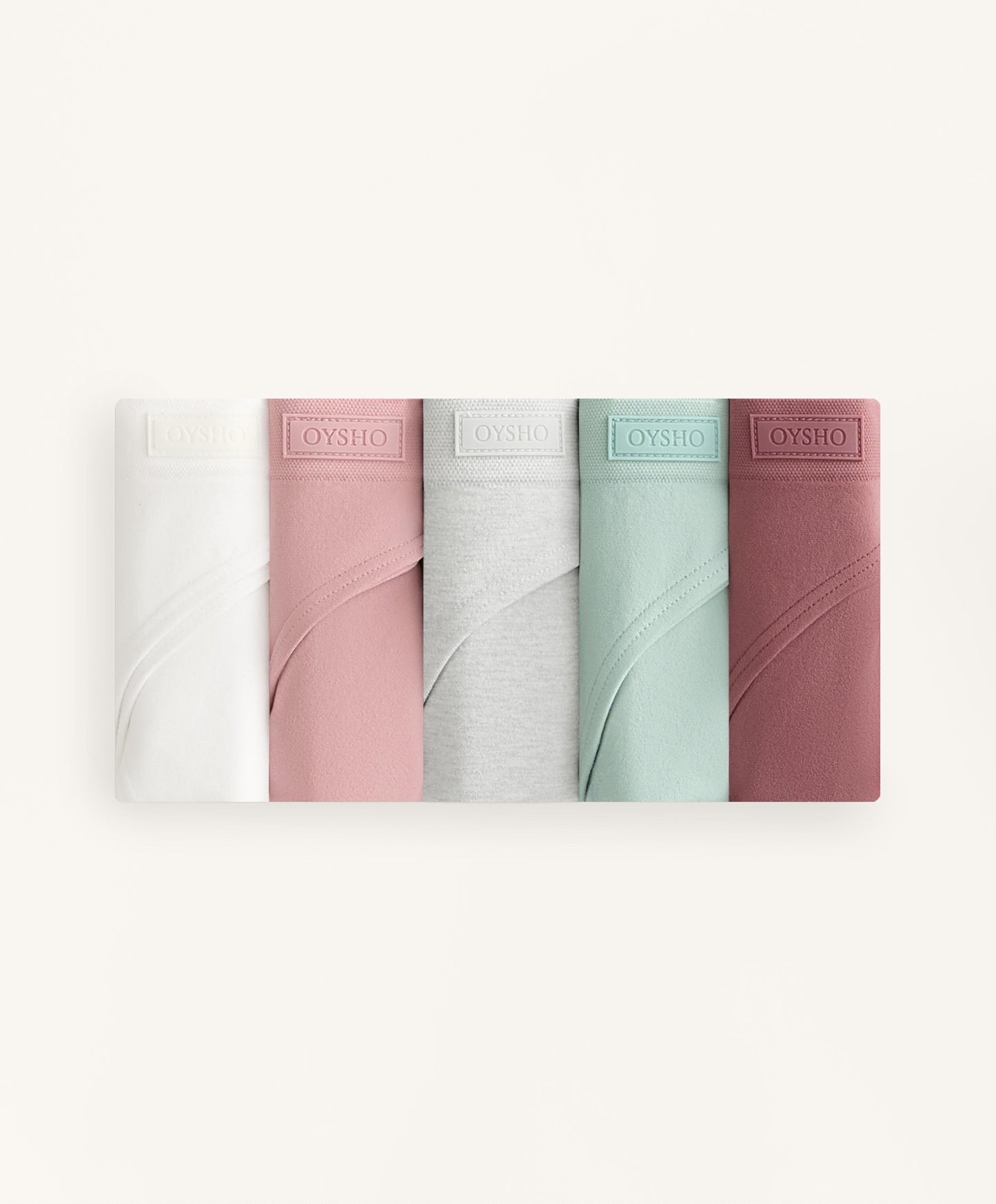 5 seamless soft touch Brazilian briefs