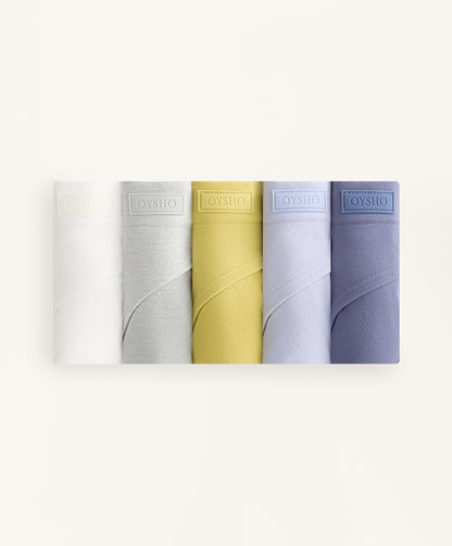 5 seamless soft touch classic briefs