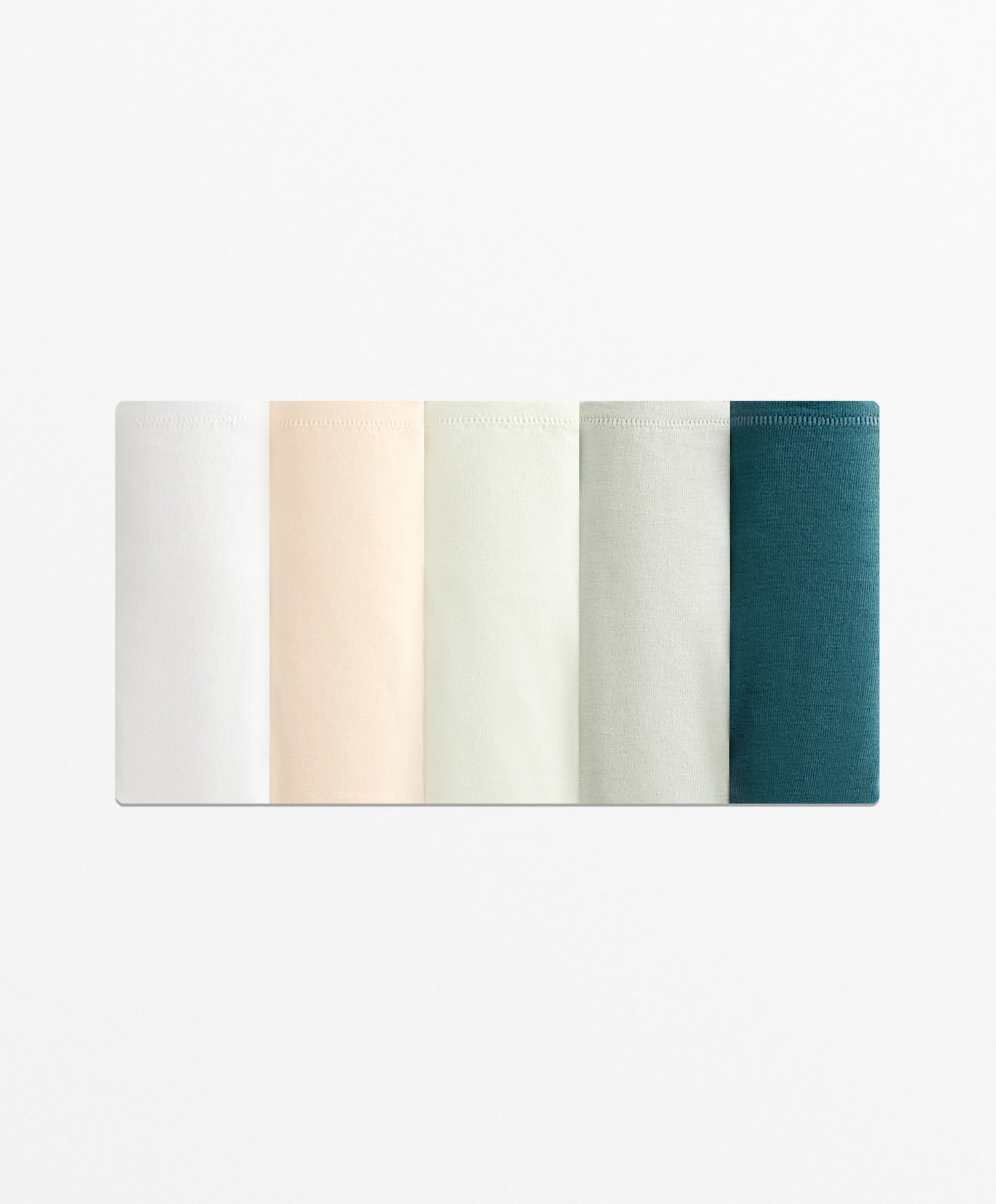 5 cotton blend thongs