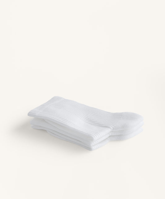 3 pairs of classic polyamide blend sports socks