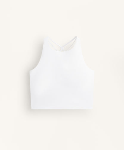 Comfortlux strap tank top with cups
