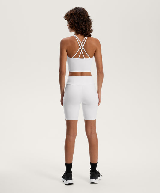 Comfortlux strap tank top with cups