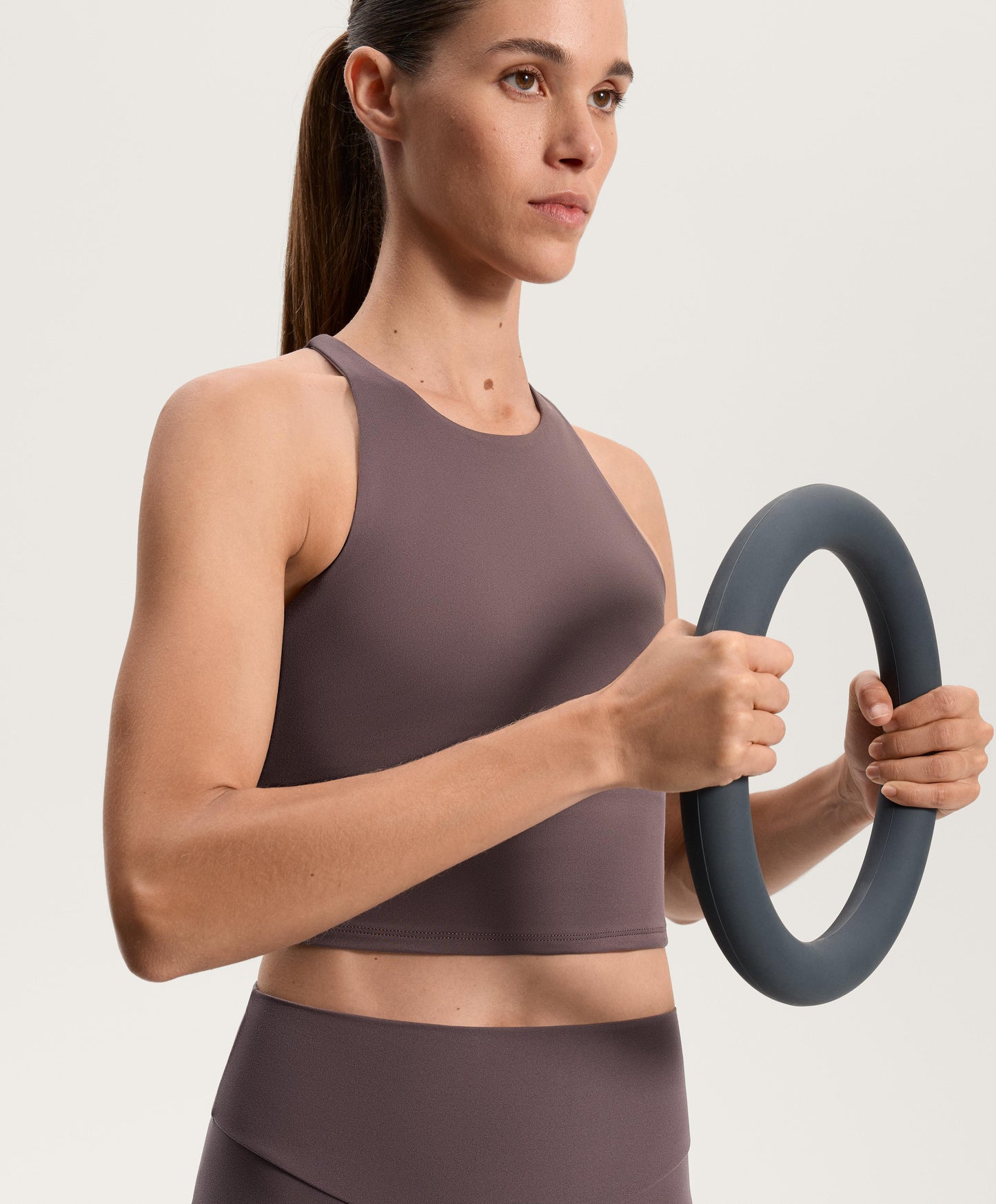 Comfortlux strap tank top with cups