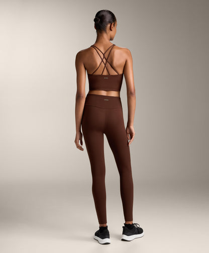 Comfortlux strap tank top with cups