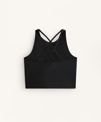 Comfortlux strap tank top with cups