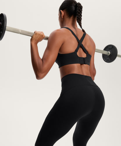 Firm support Compressive sports bra