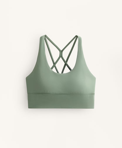 Medium-support Comfortlux sports bra with cups