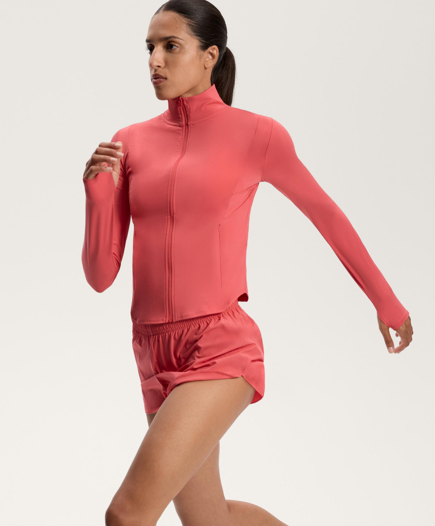 Cool touch technical jacket