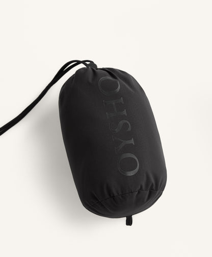Long packable super extra lightweight 10k waterproof jacket