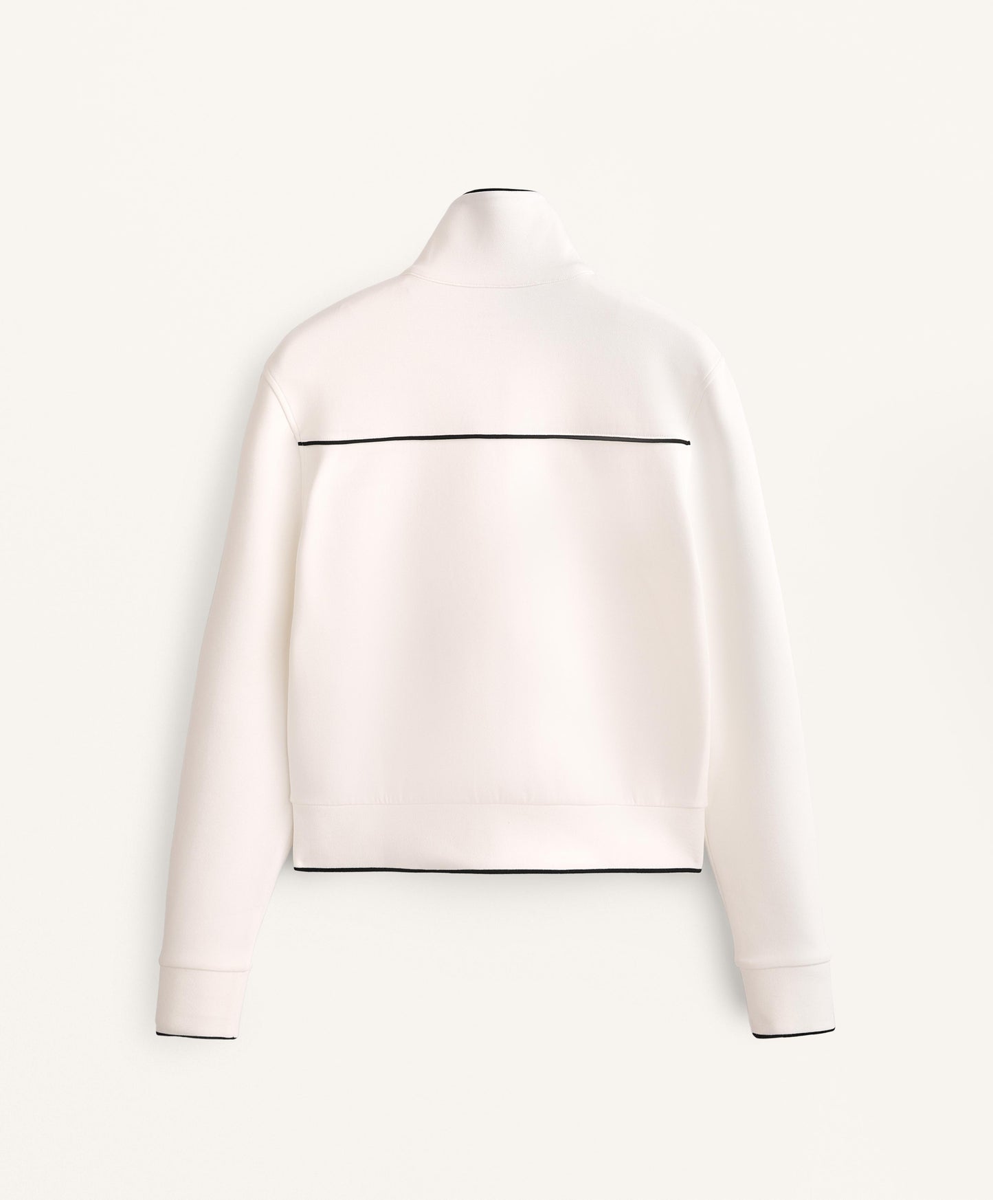 Cotton-blend jacket with contrast details