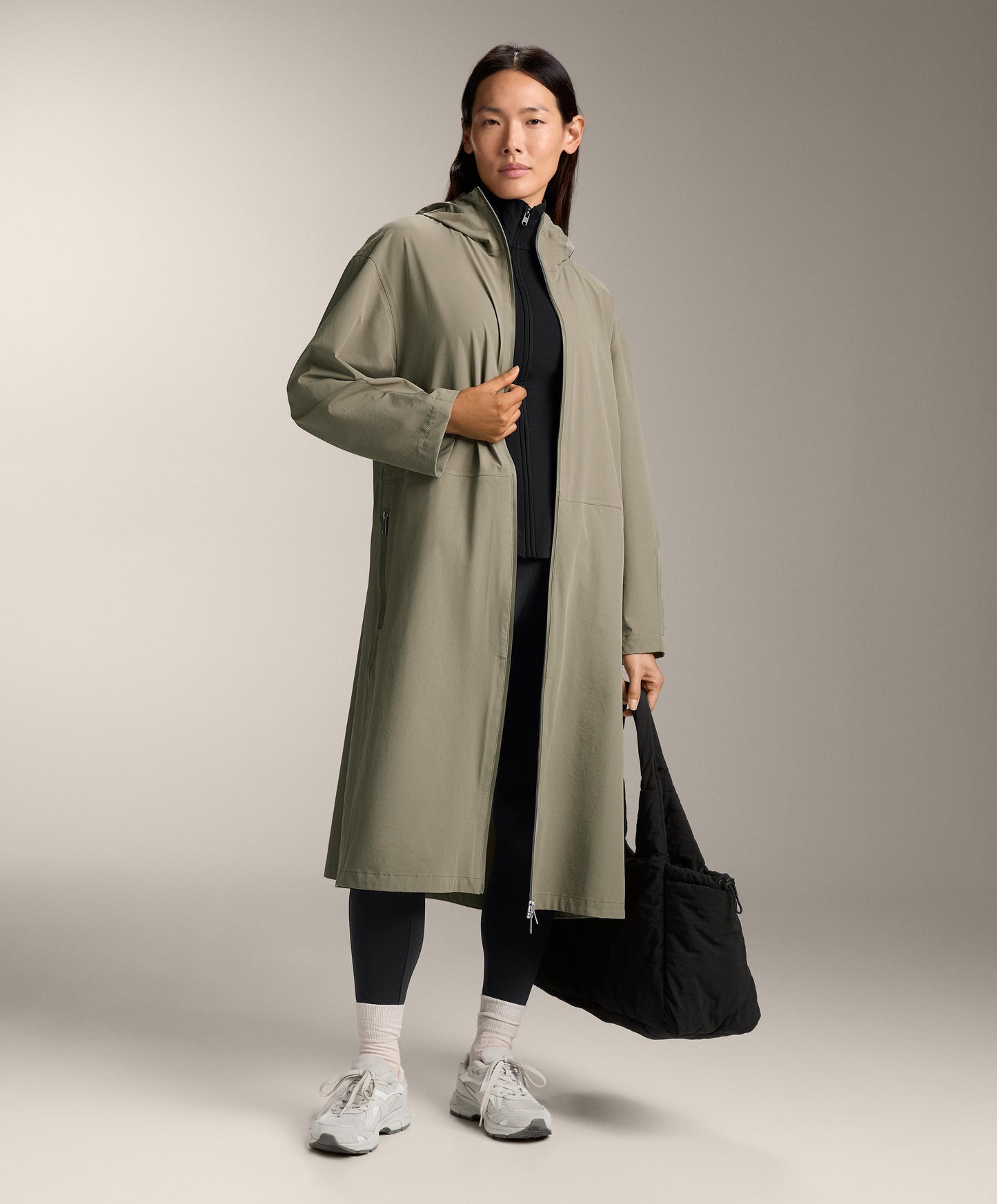 Extra lightweight long 10k waterproof jacket
