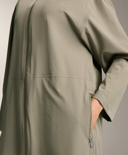 Extra lightweight long 10k waterproof jacket
