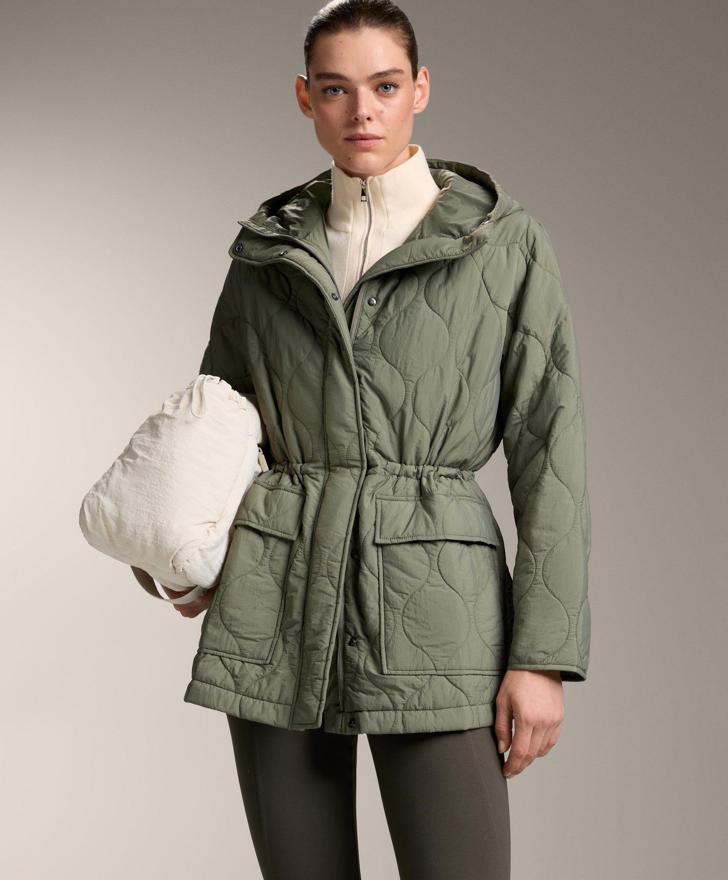 Lightweight, water-repellent FELLEX AEROGEL padded jacket