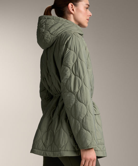 Lightweight, water-repellent FELLEX AEROGEL padded jacket