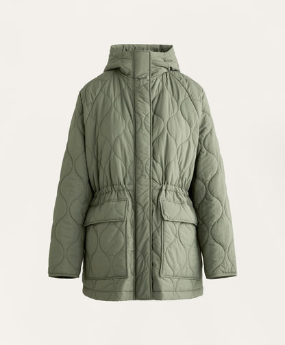 Lightweight, water-repellent FELLEX AEROGEL padded jacket