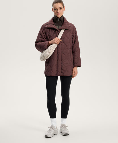 Lightweight water-repellent FELLEX AEROGEL oversize padded jacket