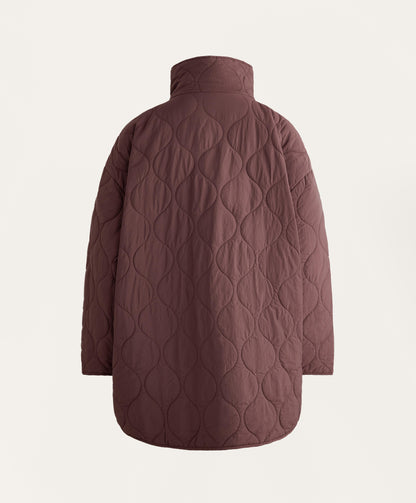Lightweight water-repellent FELLEX AEROGEL oversize padded jacket